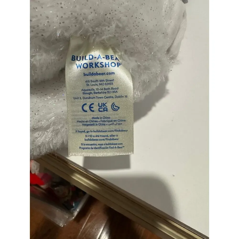 Build a Bear Glisten Snow Reindeer Plush